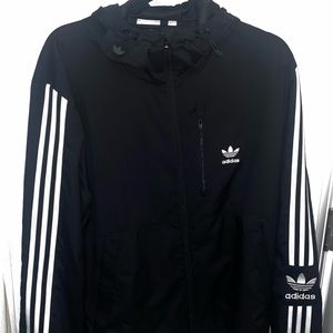 • Adidas • Men’s Size: Medium • Zip-up Hooded Windbreaker